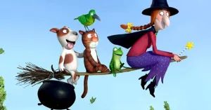 LA STREGA ROSSELLA E BASTONCINO - Immagine: 1