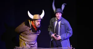 A teatro | Arese (MI), Sala Polivalente Centro Civico Agorà - BOEF & ASEN. Una specie di presepe vivente - dai 6 anni - Immagine: 1